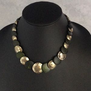 Vintage Disk Necklace